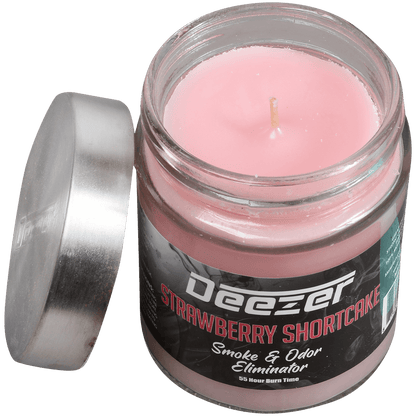 Deezer Smoke & Odor Eliminator Candle Strawberry Shortcake