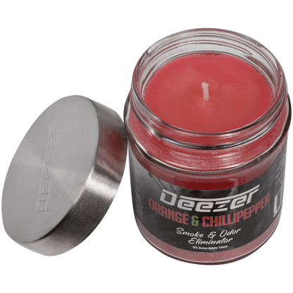 Deezer Smoke & Odor Eliminator Candle Orange & Chili Pepper