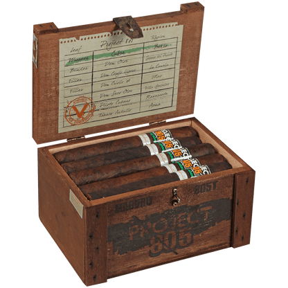 Project 805 Toro Cubra Maduro 20 Ct. Box 6.00X50