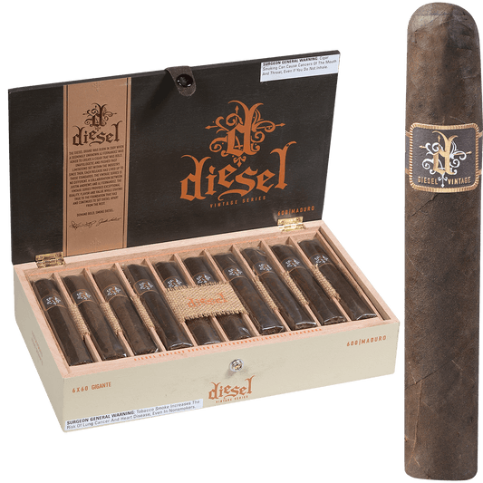 Diesel Vintage Series Gigante Maduro 20 Ct. Box 6.00X60