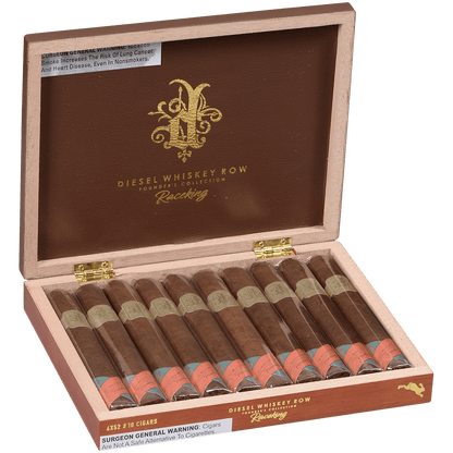 Limited Edition Diesel Whiskey Row Founders Collection Raceking Toro 10 Ct. Box 6.00X52