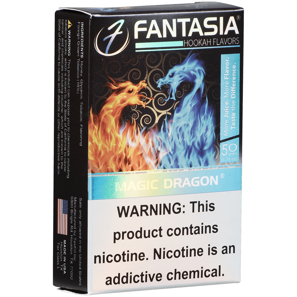 Hookah Tobacco Fantasia Magic Dragon® 50G 10 Ct. Carton