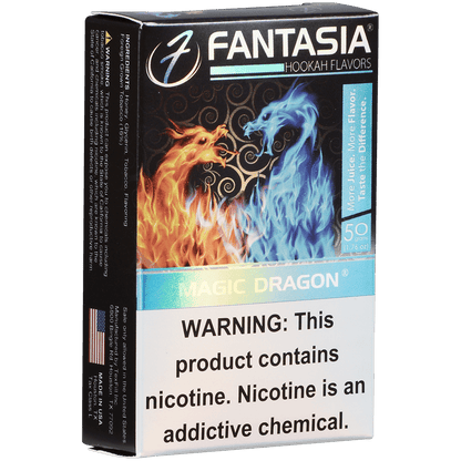 Hookah Tobacco Fantasia Magic Dragon® 50G 10 Ct. Carton