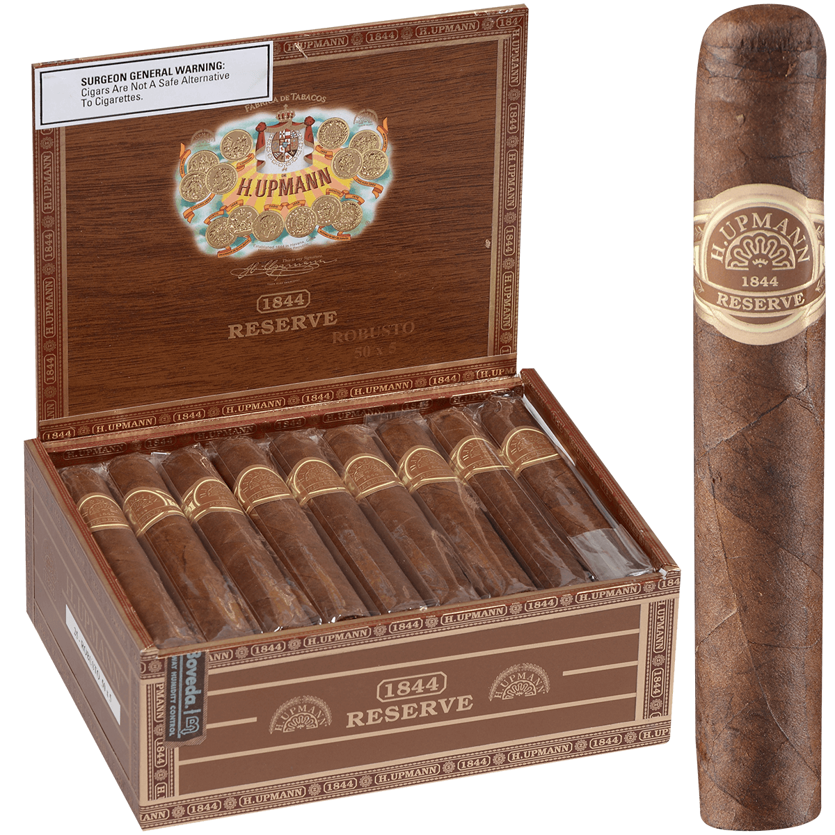 H. Upmann 1844 Reserve Robusto 25 Ct. Box 5.00X50