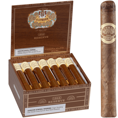 H. Upmann 1844 Reserve Corona Major Tube 21 Ct. Box 5.50X44