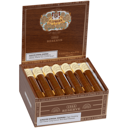 H. Upmann 1844 Reserve Corona Major Tube 21 Ct. Box 5.50X44