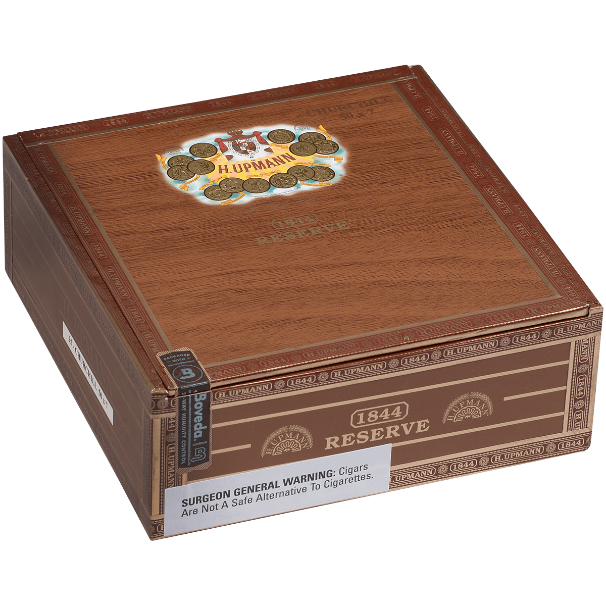 H. Upmann 1844 Reserve Churchill 25 Ct. Box 7.00X50