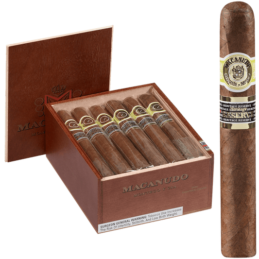 Macanudo Heritage Reserve Corona Larga 18 Ct Box 6.50X44