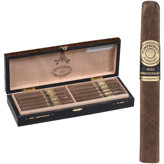 Montecristo 1935 Anniversary Nicaragua Demi 20 Ct Box 5.50X46