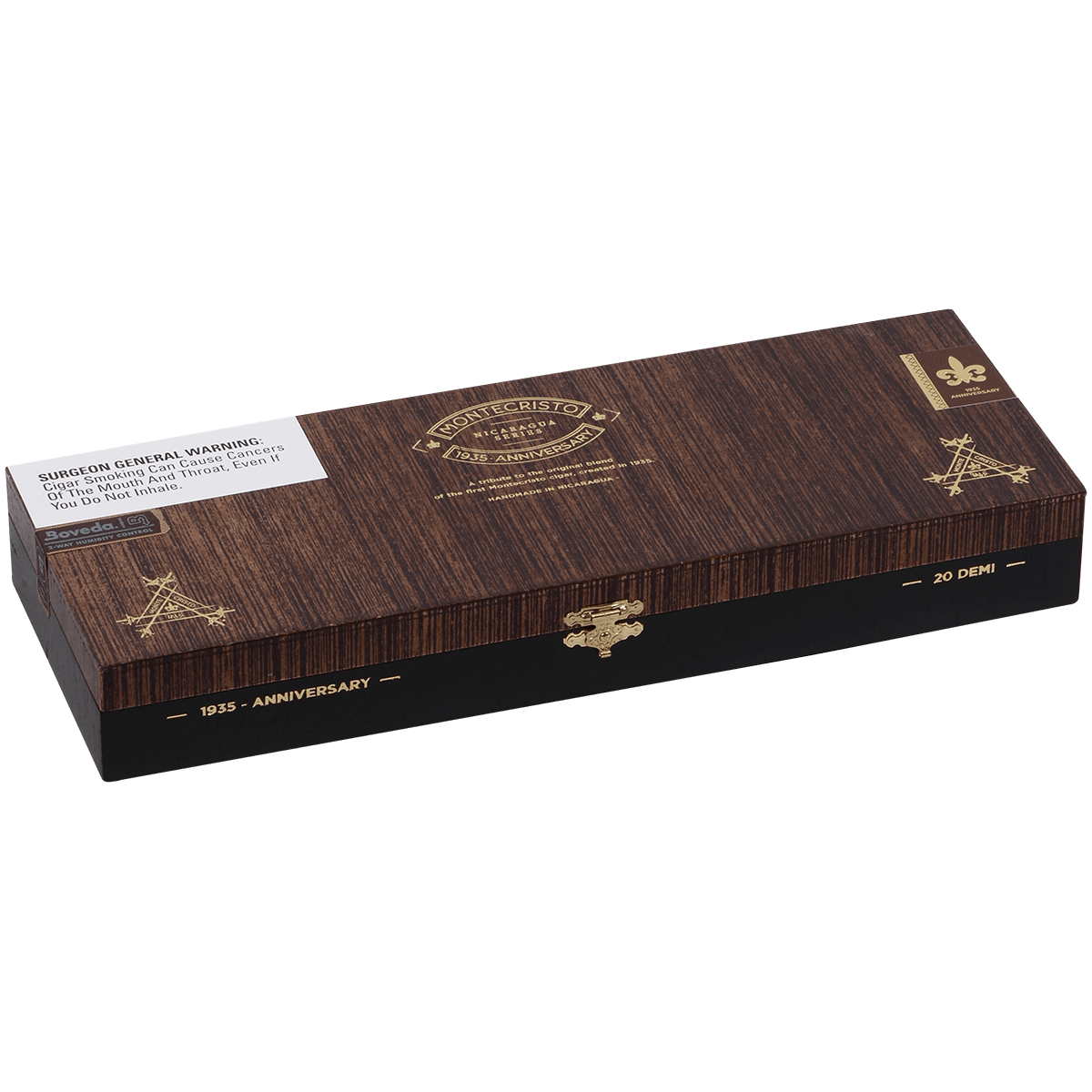 Montecristo 1935 Anniversary Nicaragua Demi 20 Ct Box 5.50X46