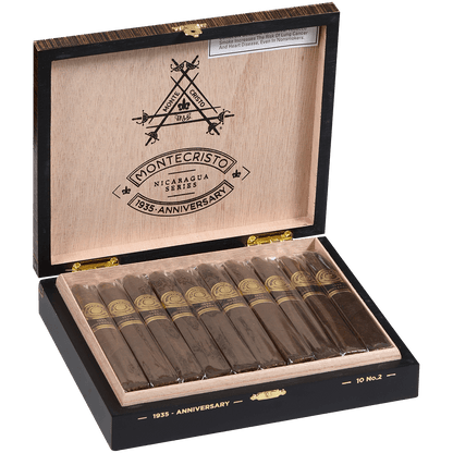 Montecristo 1935 Anniversary Nicaragua No.2 10 Ct Box 6.125X52