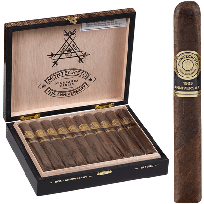Montecristo 1935 Anniversary Nicaragua Toro 10 Ct Box 6.00X54