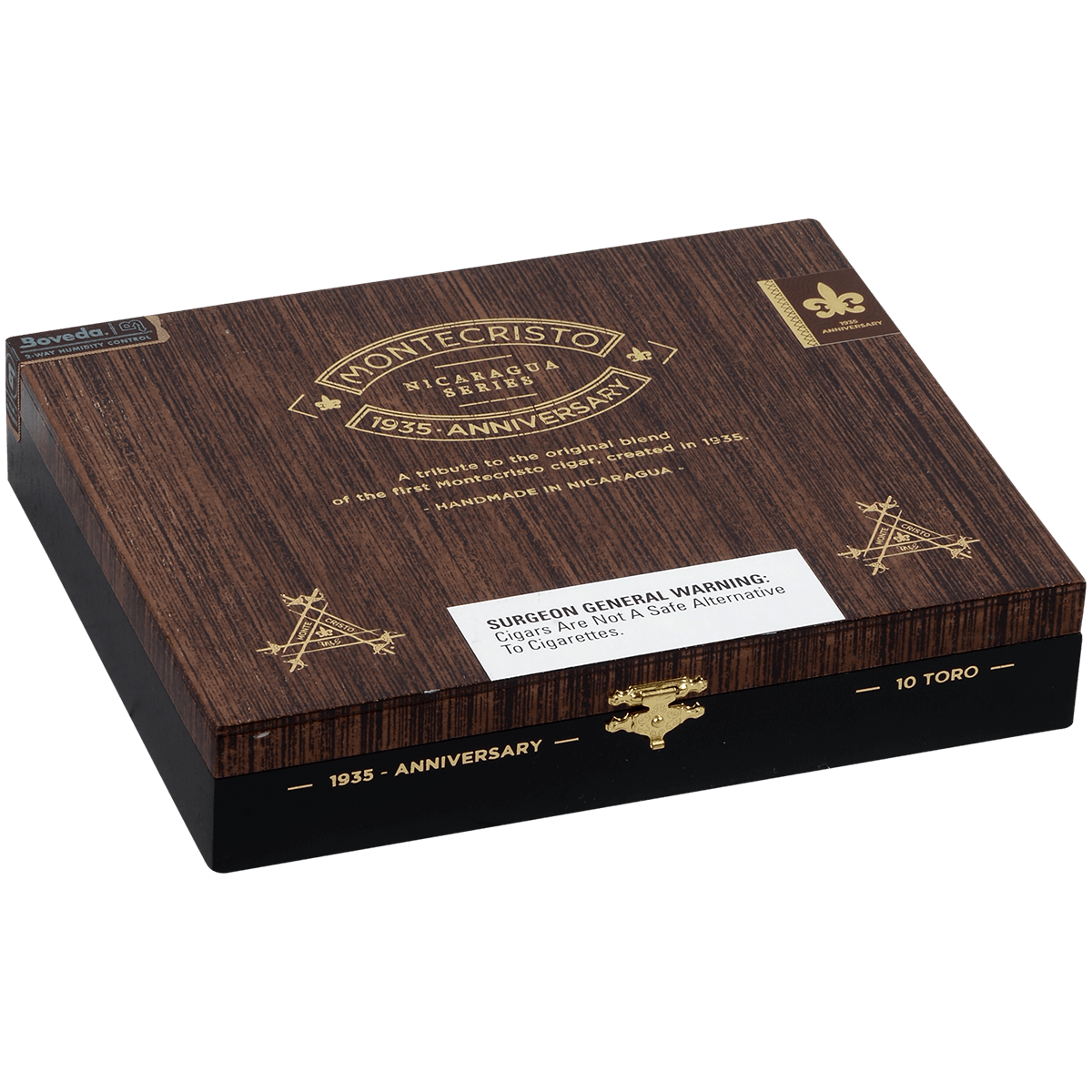 Montecristo 1935 Anniversary Nicaragua Toro 10 Ct Box 6.00X54