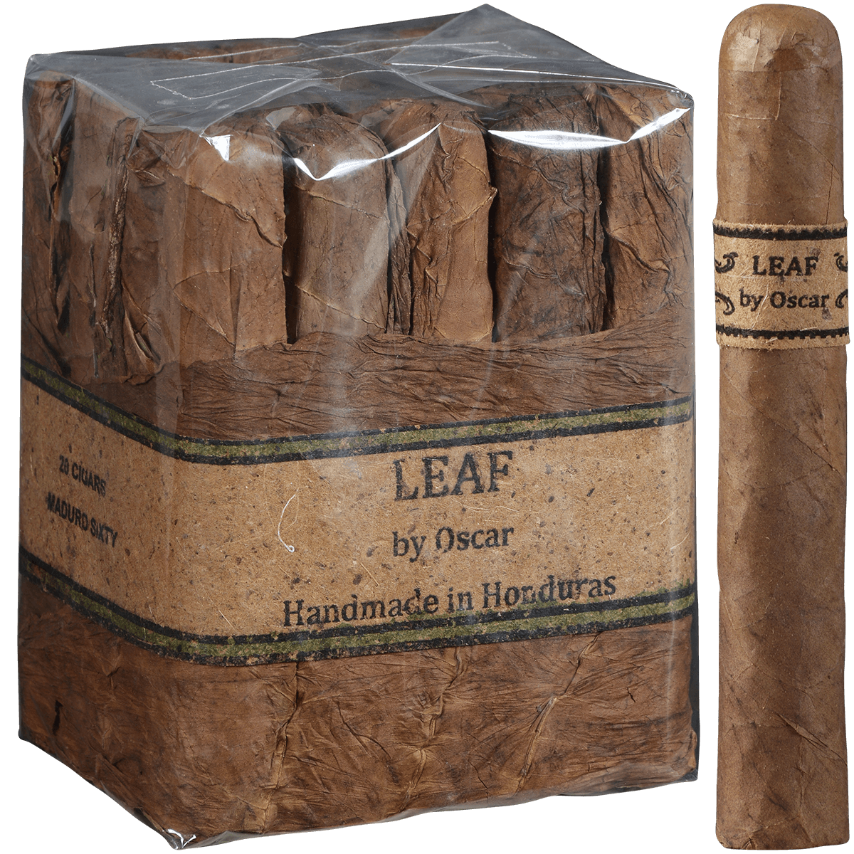 Leaf By Oscar Maduro Toro 20 Ct. Bundle 6.00X52