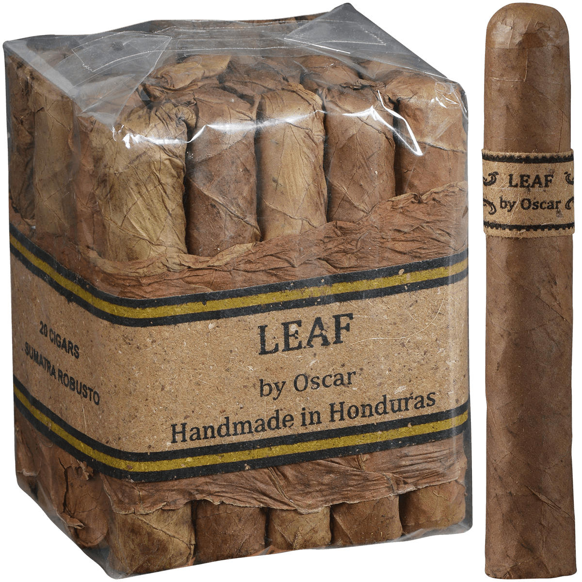 Leaf By Oscar Sumatra Robusto 20 Ct. Bundle 5.00X50
