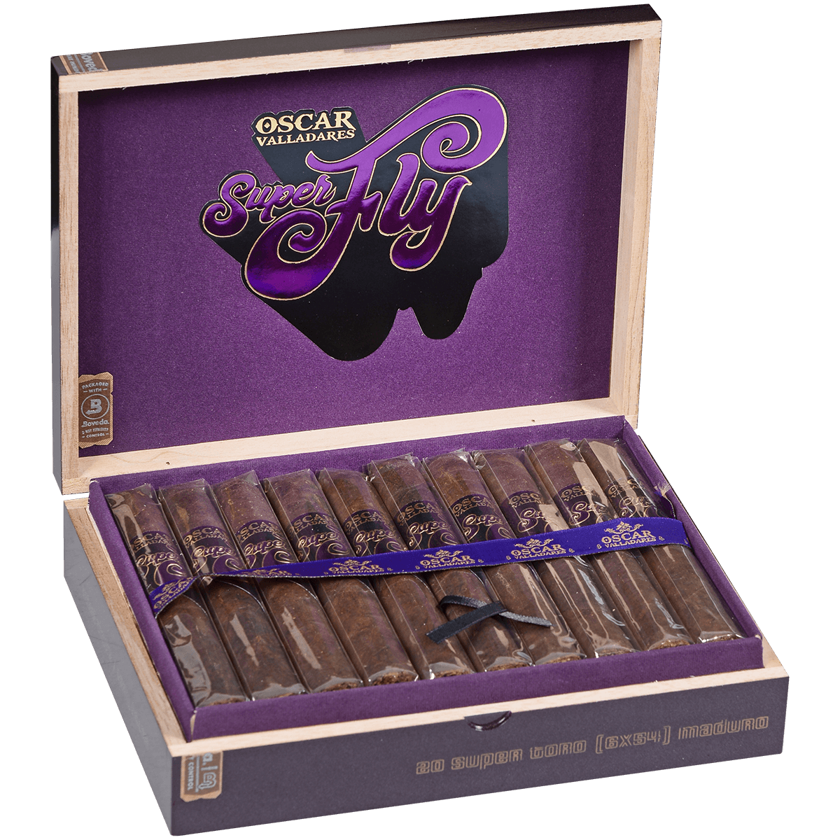 Super Fly By Oscar Super Toro Grande Maduro 20 Ct Box 6.00X54