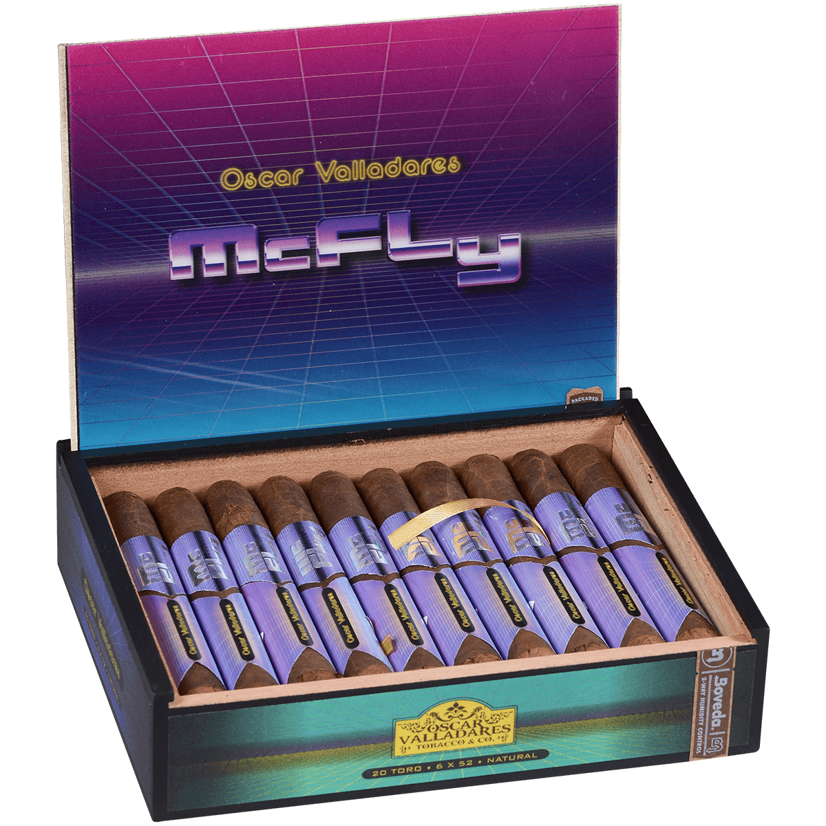Mc Fly By Oscar Natural Toro 20 Ct Box 6.00X52