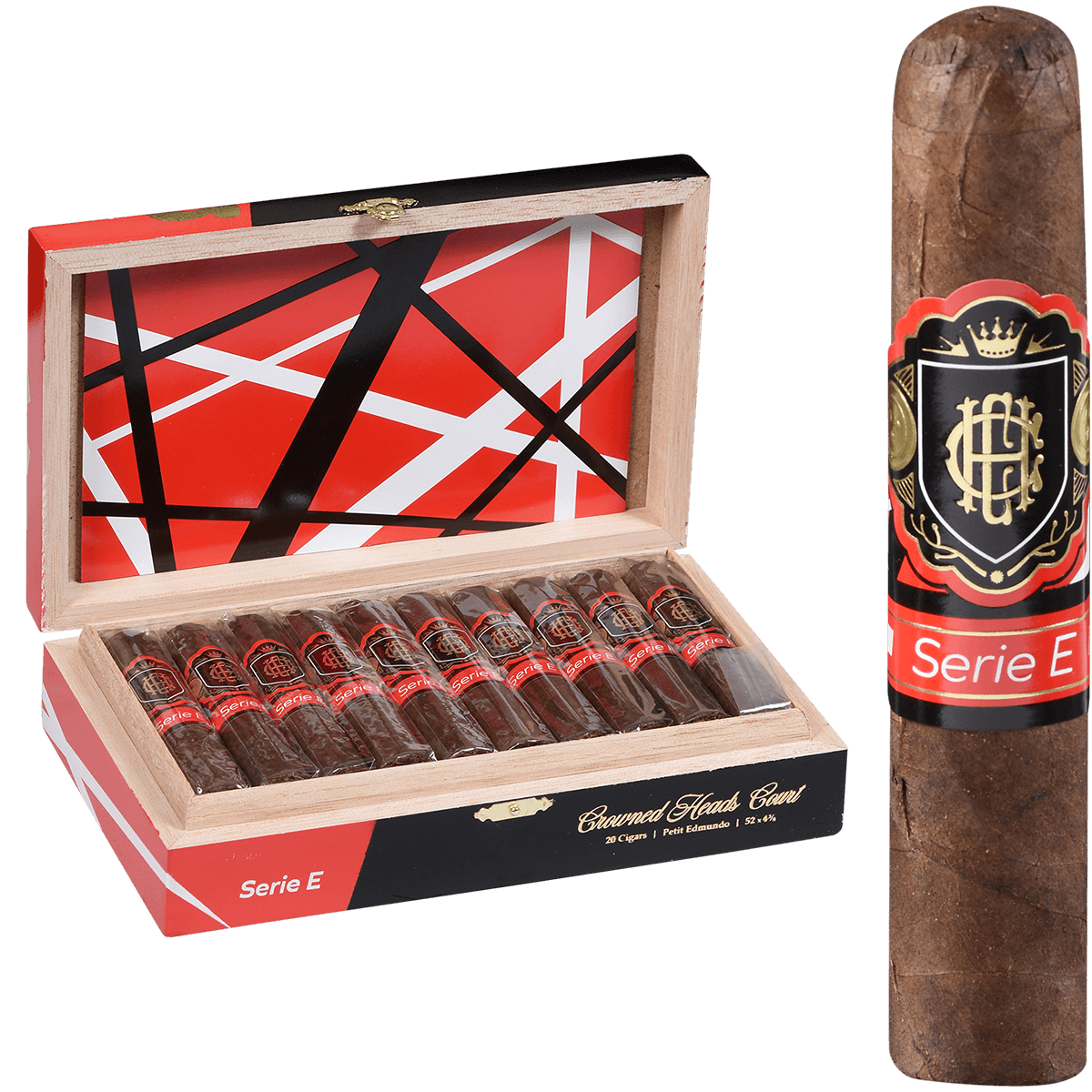 Crowned Heads Chc Serie E Petit Edmundo 20 Ct Box 4.375X52