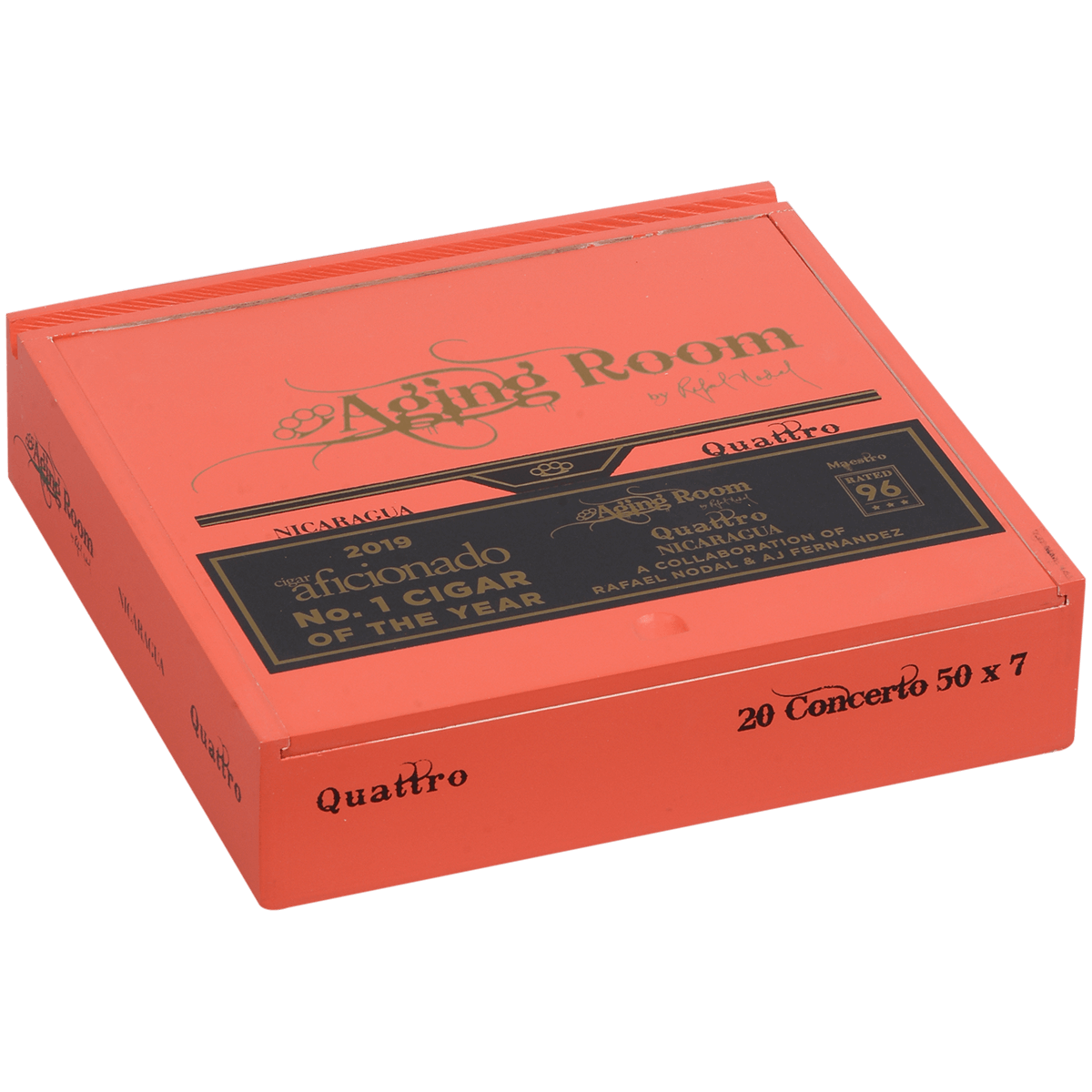 Aging Room Quattro Nicaragua Concerto 20 Ct. Box 7.00X50