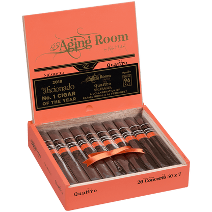 Aging Room Quattro Nicaragua Concerto 20 Ct. Box 7.00X50