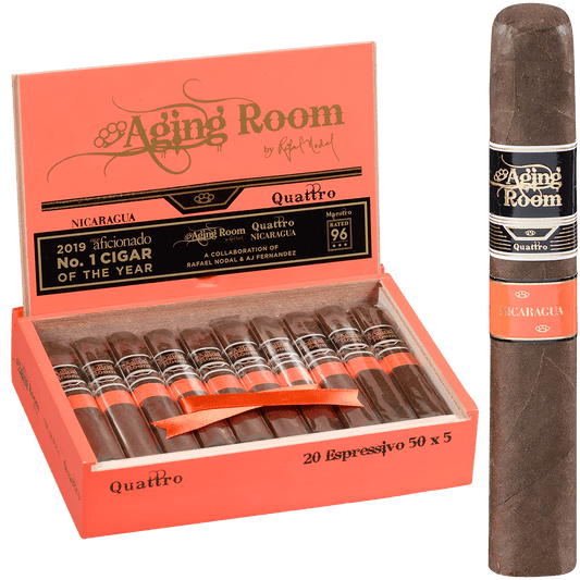Aging Room Quattro Nicaragua Expressivo 20 Ct. Box 5.00X50