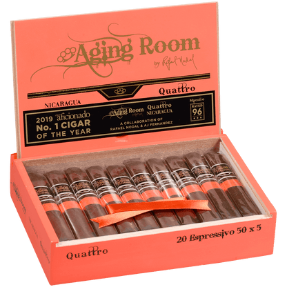 Aging Room Quattro Nicaragua Expressivo 20 Ct. Box 5.00X50