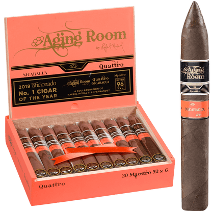 Aging Room Quattro Nicaragua Maestro 20 Ct. Box 6.00X52