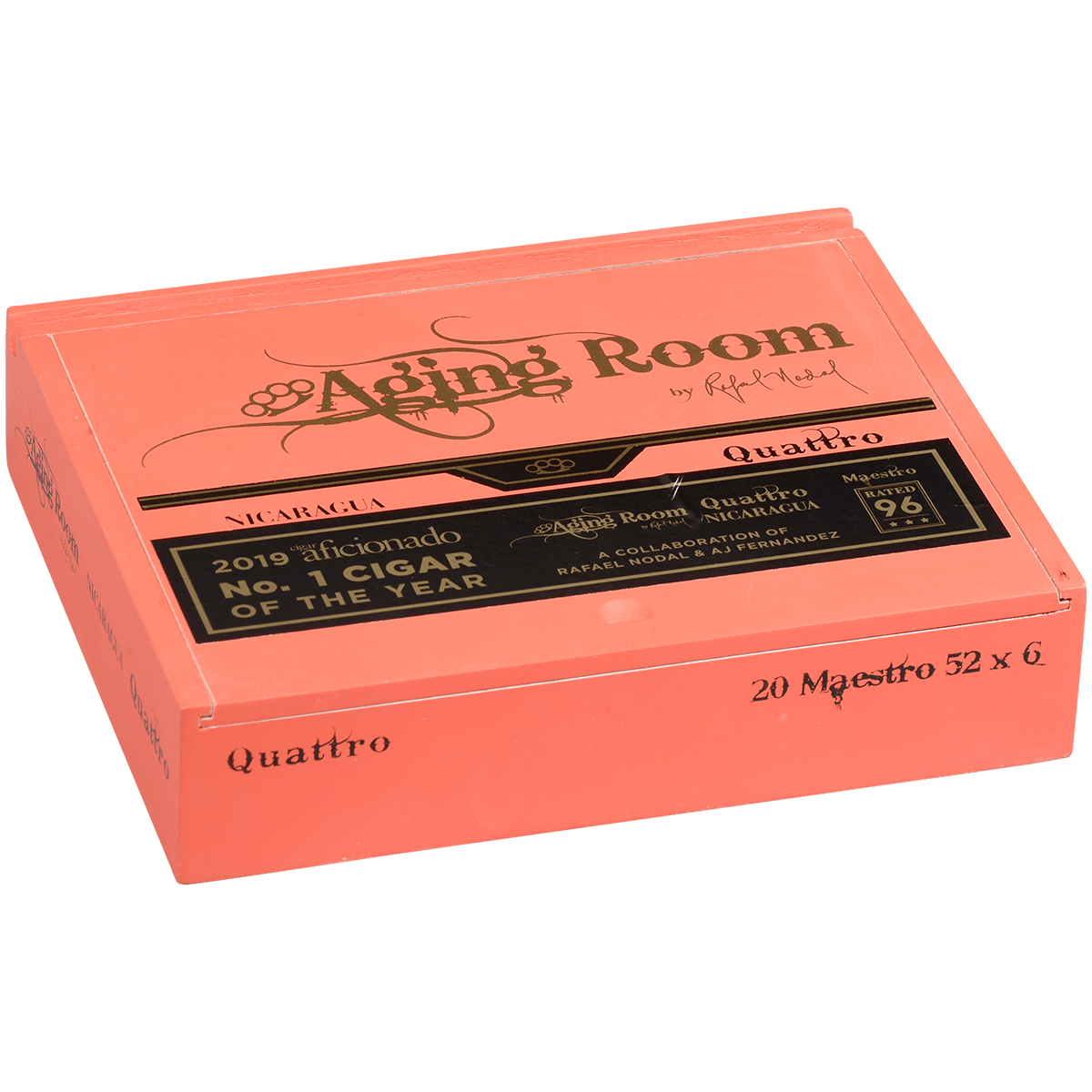 Aging Room Quattro Nicaragua Maestro 20 Ct. Box 6.00X52