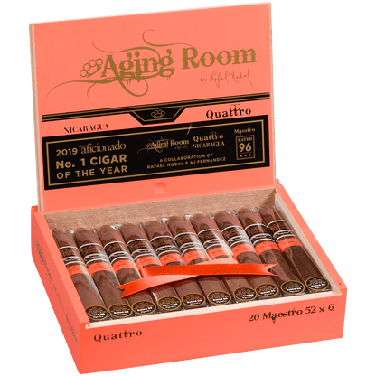 Aging Room Quattro Nicaragua Maestro 20 Ct. Box 6.00X52