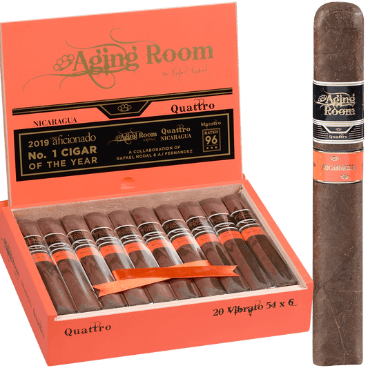 Aging Room Quattro Nicaragua Vibrato 20 Ct. Box 6.00X54