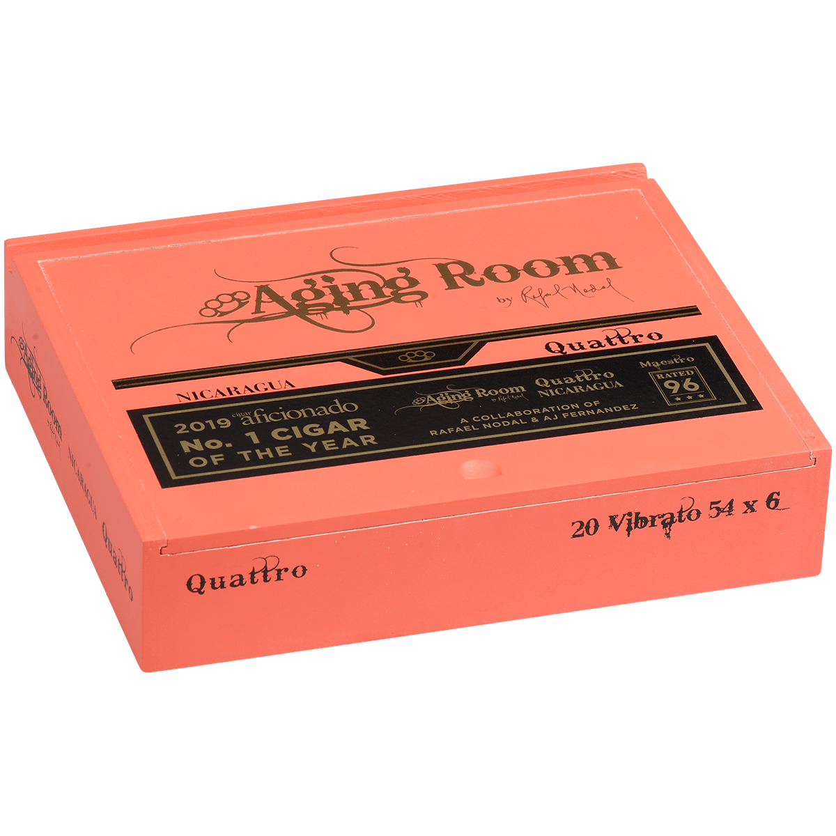 Aging Room Quattro Nicaragua Vibrato 20 Ct. Box 6.00X54