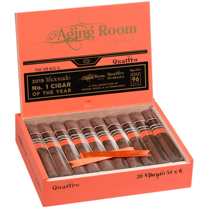 Aging Room Quattro Nicaragua Vibrato 20 Ct. Box 6.00X54