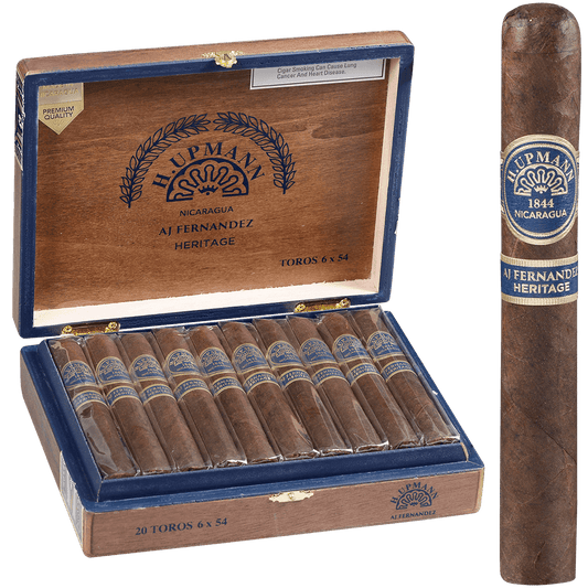 H. Upmann Nicaragua Heritage By Aj Fernandez Toro 20 Ct. Box 6.00X54