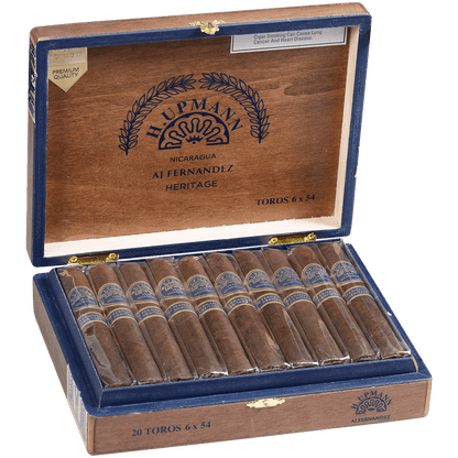 H. Upmann Nicaragua Heritage By Aj Fernandez Toro 20 Ct. Box 6.00X54