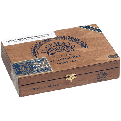 H. Upmann Nicaragua Heritage By Aj Fernandez Robusto 20 Ct. Box 5.00X52