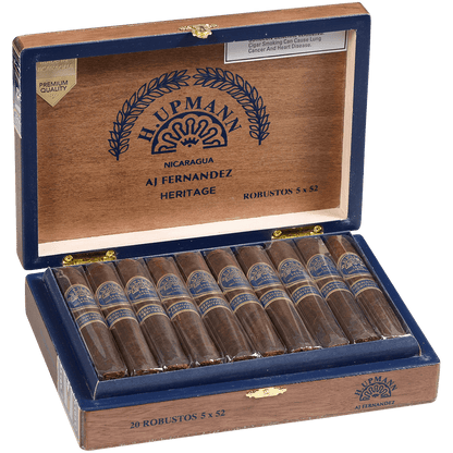 H. Upmann Nicaragua Heritage By Aj Fernandez Robusto 20 Ct. Box 5.00X52