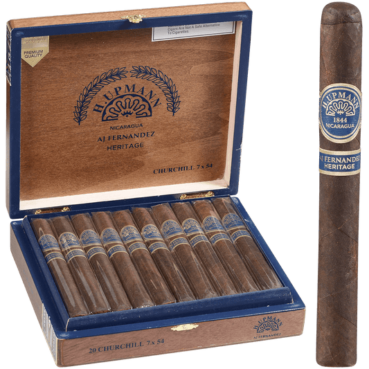 H. Upmann Nicaragua Heritage By Aj Fernandez Churchill 20 Ct. Box 7.00X54