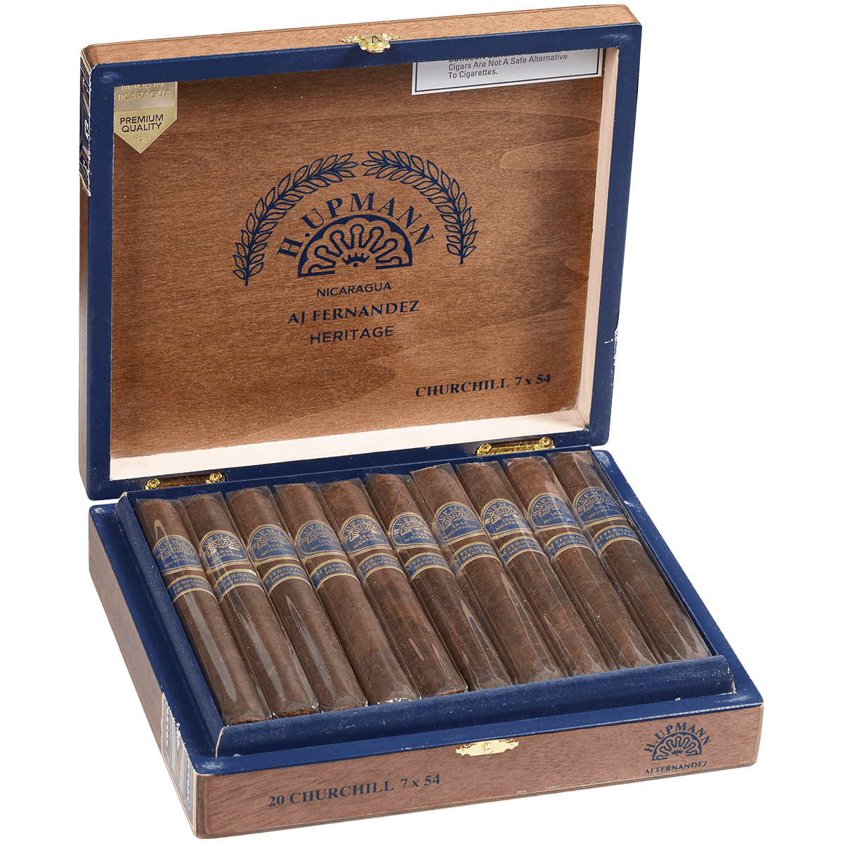 H. Upmann Nicaragua Heritage By Aj Fernandez Churchill 20 Ct. Box 7.00X54