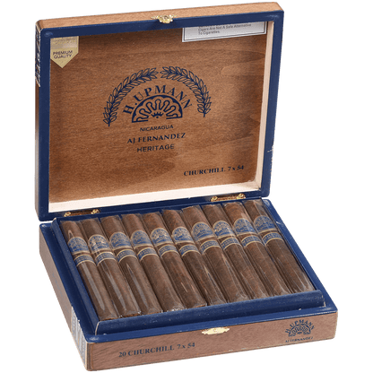 H. Upmann Nicaragua Heritage By Aj Fernandez Churchill 20 Ct. Box 7.00X54
