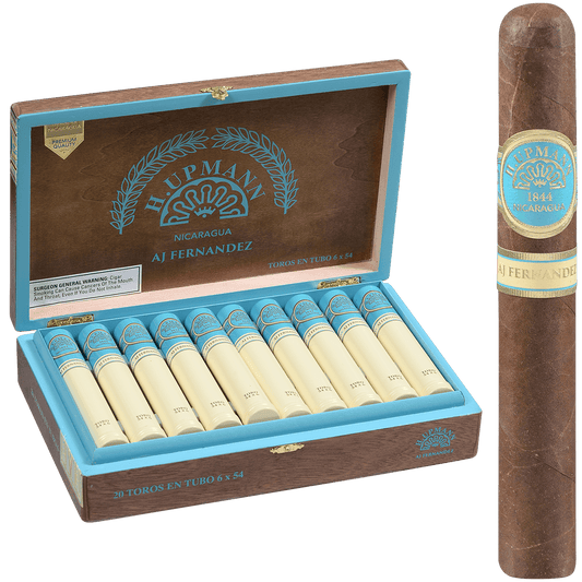 H. Upmann Made By Aj Fernandez Toro En Tubo 20 Ct. Box 6.00X54