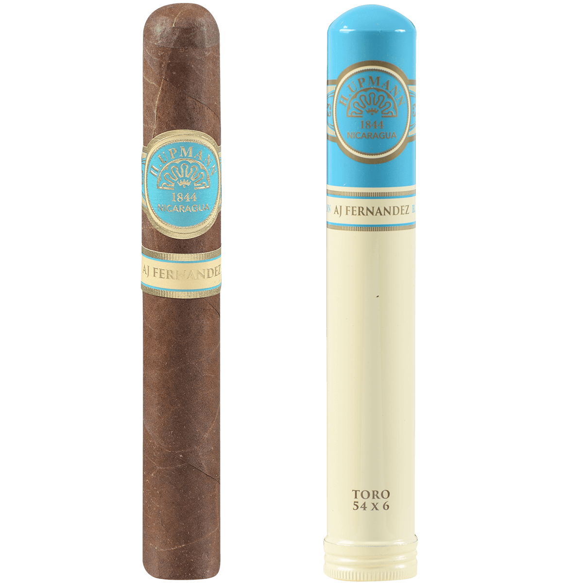 H. Upmann Made By Aj Fernandez Toro En Tubo 20 Ct. Box 6.00X54