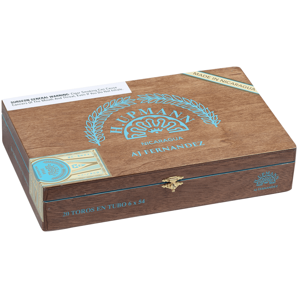 H. Upmann Made By Aj Fernandez Toro En Tubo 20 Ct. Box 6.00X54
