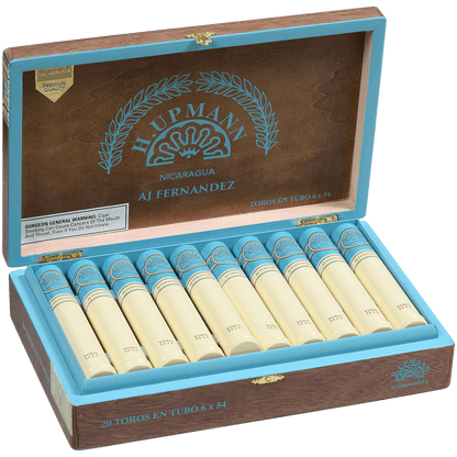 H. Upmann Made By Aj Fernandez Toro En Tubo 20 Ct. Box 6.00X54