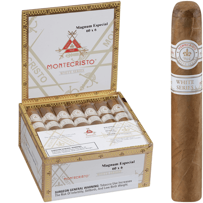 Montecristo White Magnum 20 Ct. Box 6.00X60