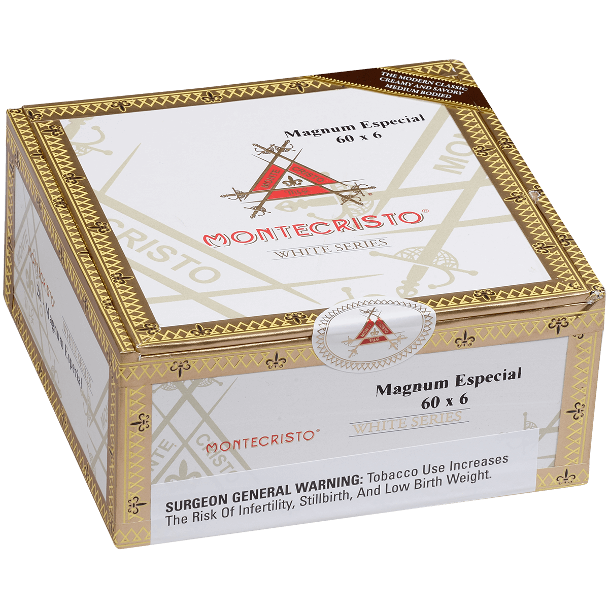 Montecristo White Magnum 20 Ct. Box 6.00X60
