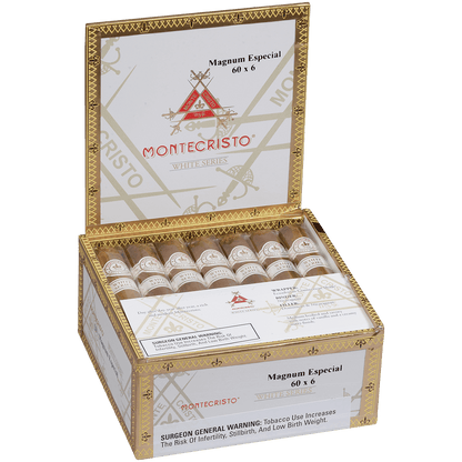 Montecristo White Magnum 20 Ct. Box 6.00X60