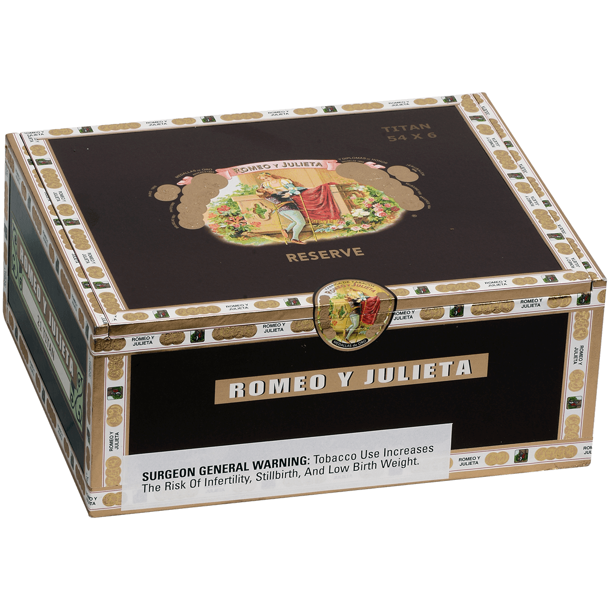 Romeo Y Julieta Habana Reserve Titan 21 Ct. Box 6.00X54