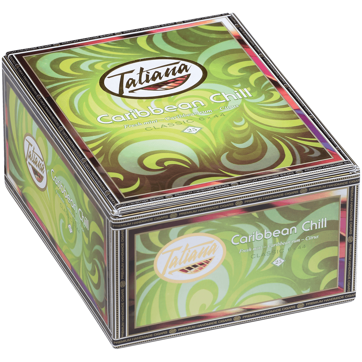 Tatiana Classic Caribbean Chill 25 Ct Box 6.00X44