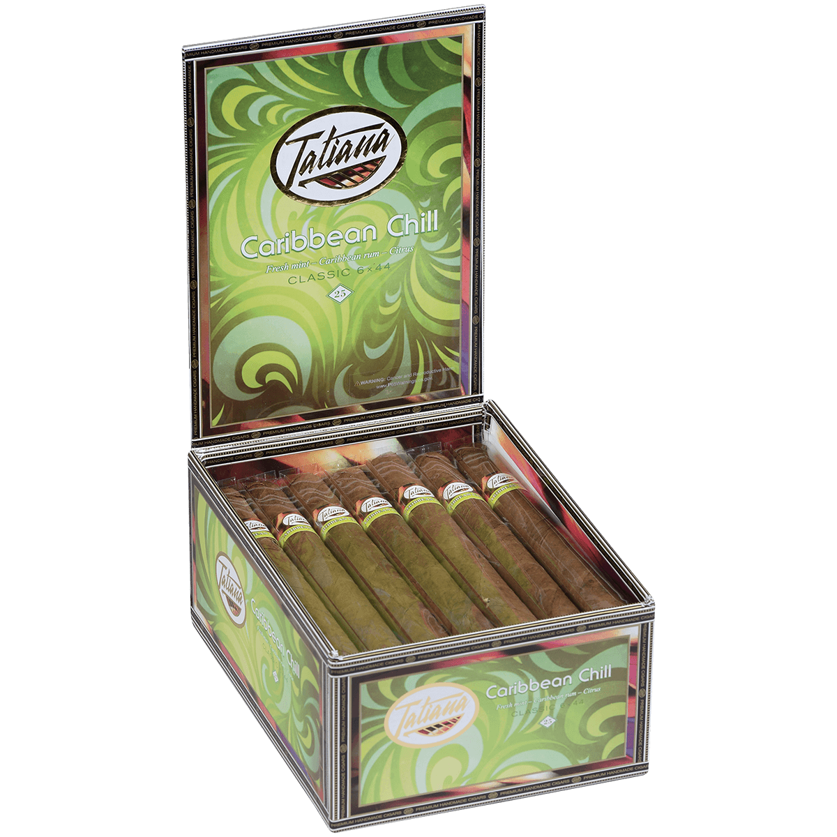 Tatiana Classic Caribbean Chill 25 Ct Box 6.00X44