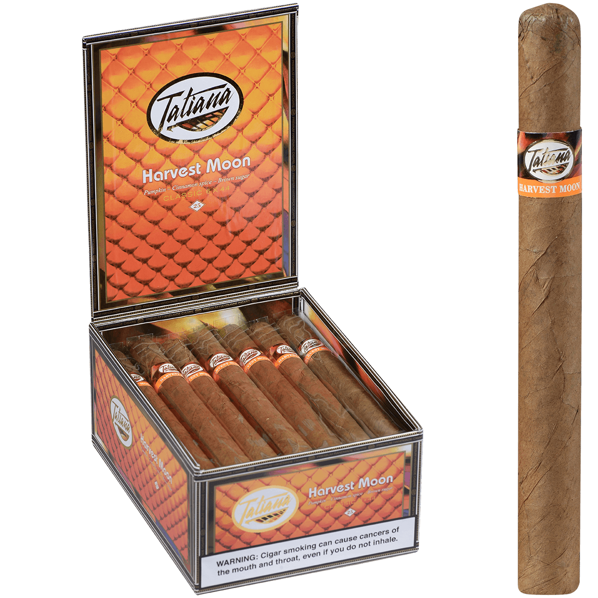 Tatiana Classic Harvest Moon 25 Ct Box 6.00X44
